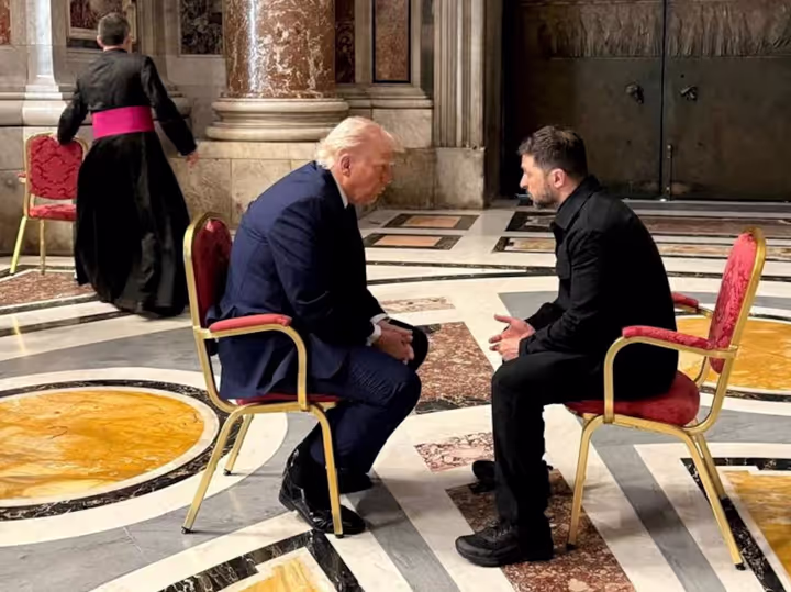 Historic Meeting: Trump and Zelensky Convene in the Vatican